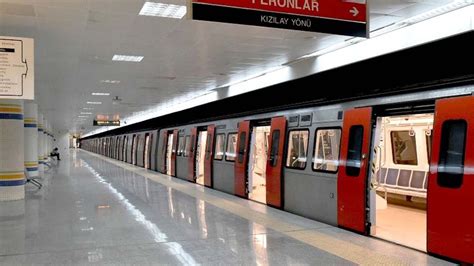 A­n­k­a­r­a­­d­a­ ­m­e­t­r­o­ ­s­e­f­e­r­l­e­r­i­ ­u­z­a­t­ı­l­d­ı­